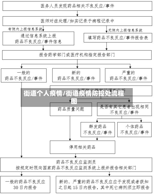 街道个人疫情/街道疫情防控处流程图