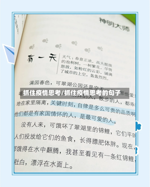 抓住疫情思考/抓住疫情思考的句子