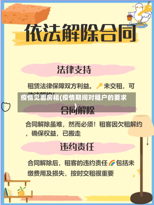 疫情见面房租(疫情期间对租户的要求)