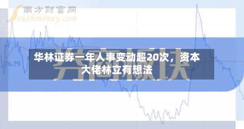 华林证券一年人事变动超20次，资本大佬林立有想法