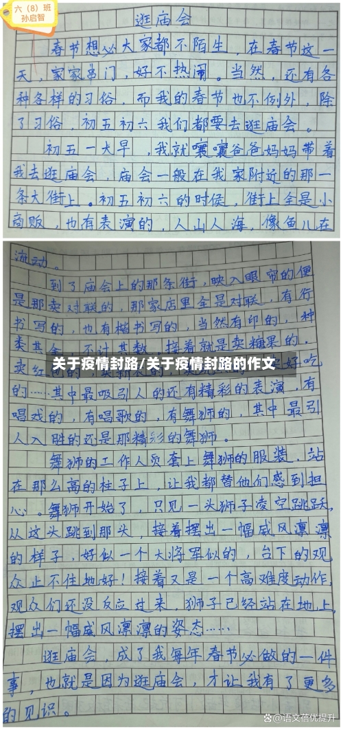 关于疫情封路/关于疫情封路的作文