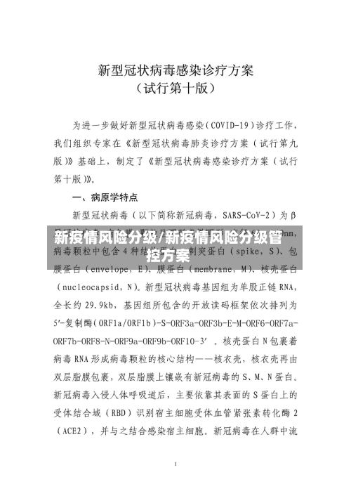 新疫情风险分级/新疫情风险分级管控方案