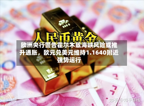 欧洲央行警告霍尔木兹海峡风险或推升通胀，欧元兑美元维持1.1640附近强势运行