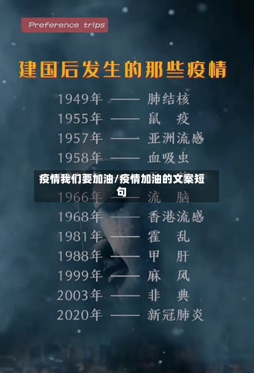 疫情我们要加油/疫情加油的文案短句