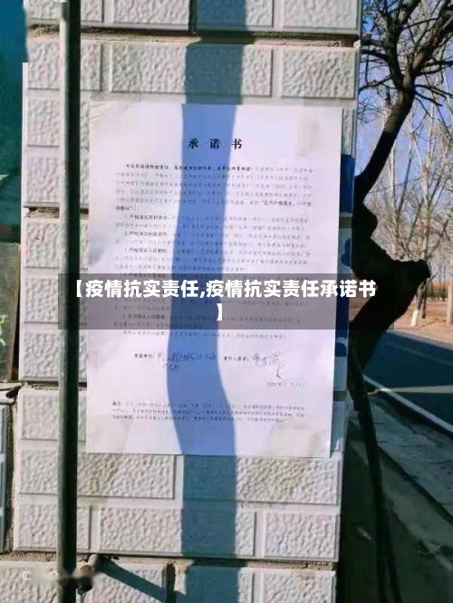 【疫情抗实责任,疫情抗实责任承诺书】