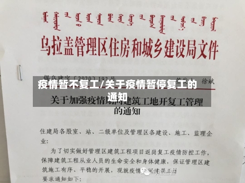 疫情暂不复工/关于疫情暂停复工的通知